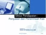 Siklus Pendapatan : Penjualan dan Penerimaan Kas - slide 1