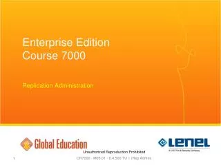 Enterprise Edition Course 7000