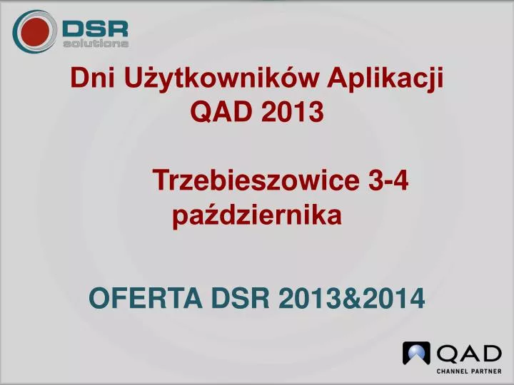 dni u ytkownik w aplikacji qad 2013 trzebieszowice 3 4 pa dziernika