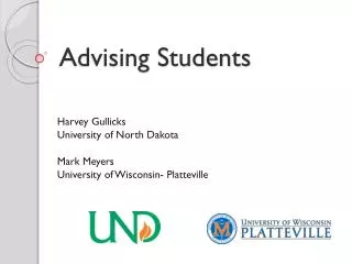 Advising Students