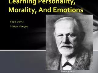 Learning Personality, Morality, And Emotions