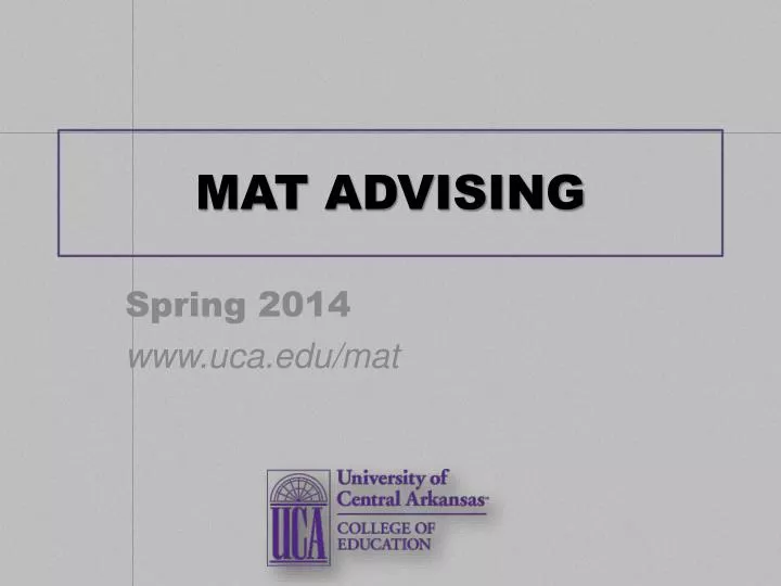 mat advising