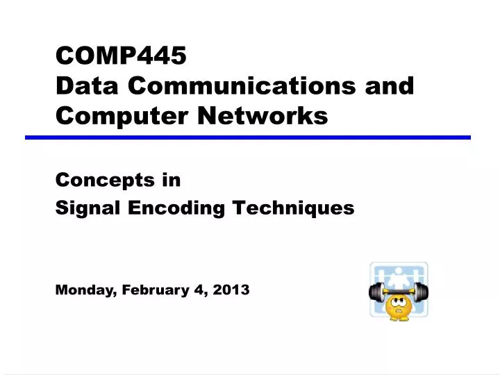 comp445 data communications and computer networks