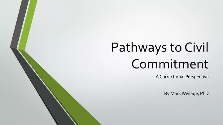 pathways to civil commitment