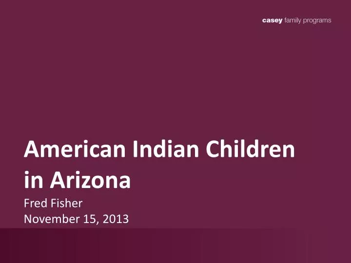 american indian children in arizona fred fisher november 15 2013