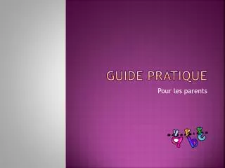 Guide pratique