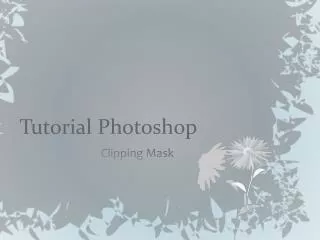tutorial photoshop
