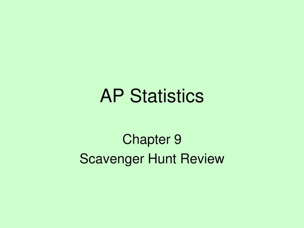 PPT - AP Statistics PowerPoint Presentation, free download - ID:1912151