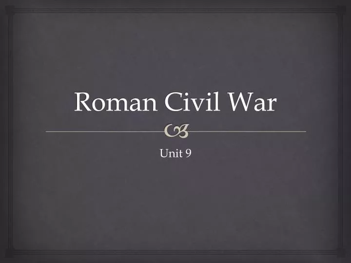 roman civil war