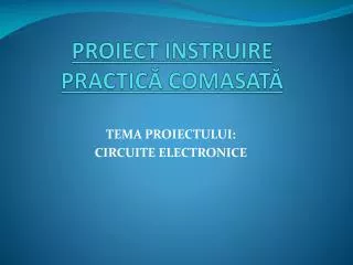 proiect instruire practic comasat