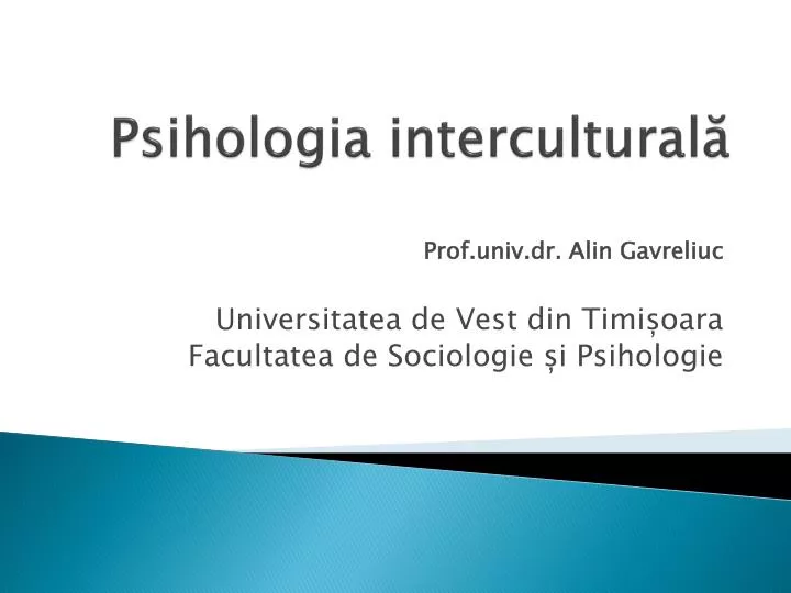psihologia intercultural