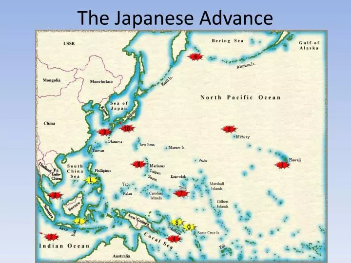 the japanese advance