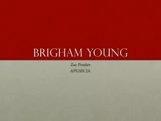 Brigham Young