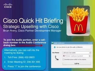 Strategic Upselling with Cisco