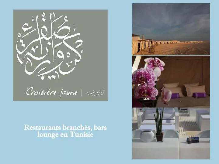 restaurants branch s bars lounge en tunisie
