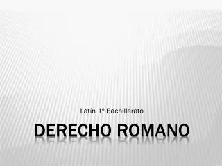 lat n 1 bachillerato