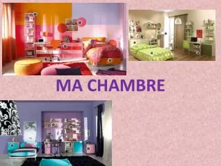 ma chambre