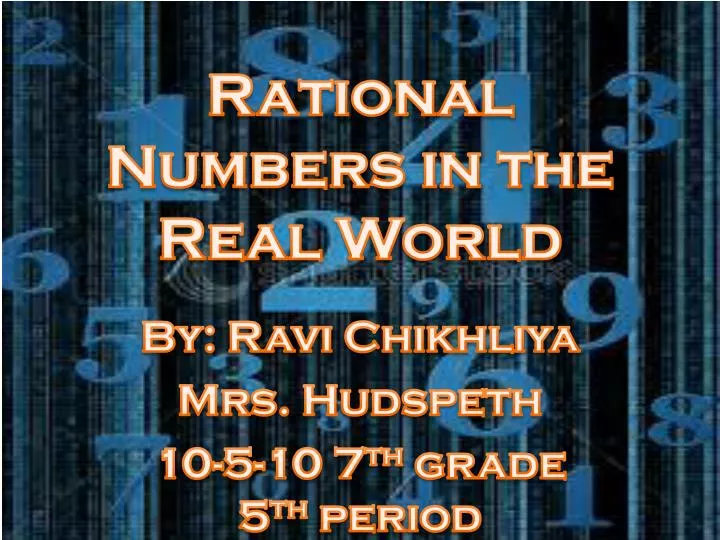rational numbers in the real world