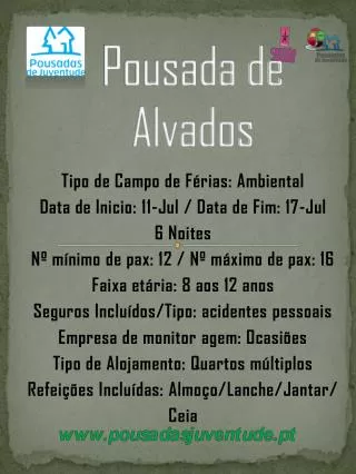 pousada de alvados