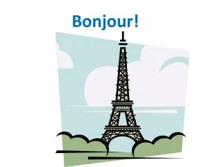 bonjour
