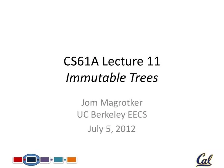 cs61a lecture 11 immutable trees