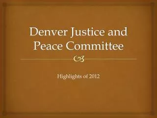 Denver Justice and Peace Committee