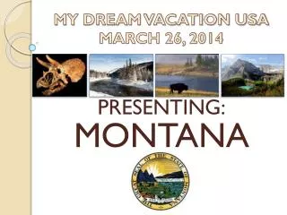 MY DREAM VACATION USA MARCH 26, 2014