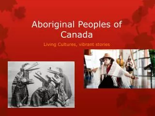 Aboriginal Peoples of Canada