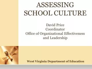 West Virginia Department of Education