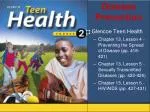 Disease Prevention - slide 1