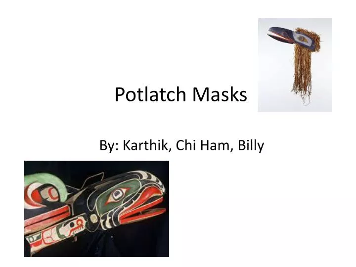 potlatch masks