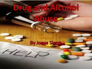 drug and alcohol abuse