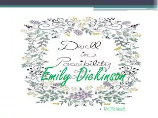 Emily Dickinson