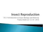 Insect Reproduction - slide 1