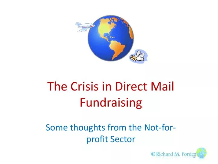 the crisis in direct mail fundraising