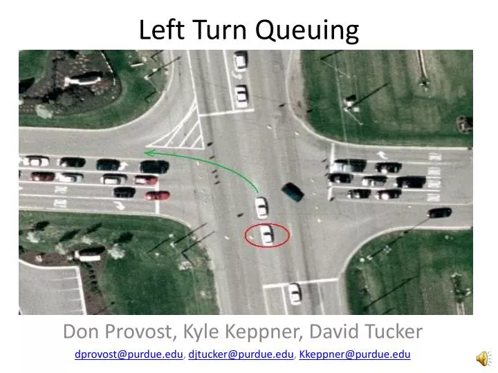 left turn queuing