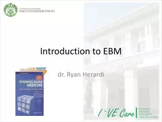 Introduction to EBM