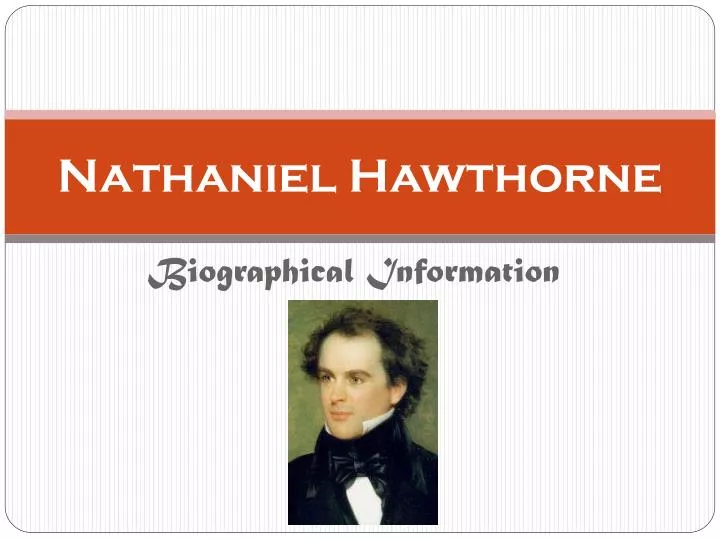 nathaniel hawthorne