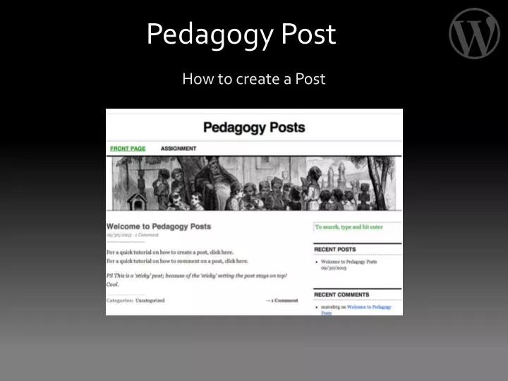 pedagogy post