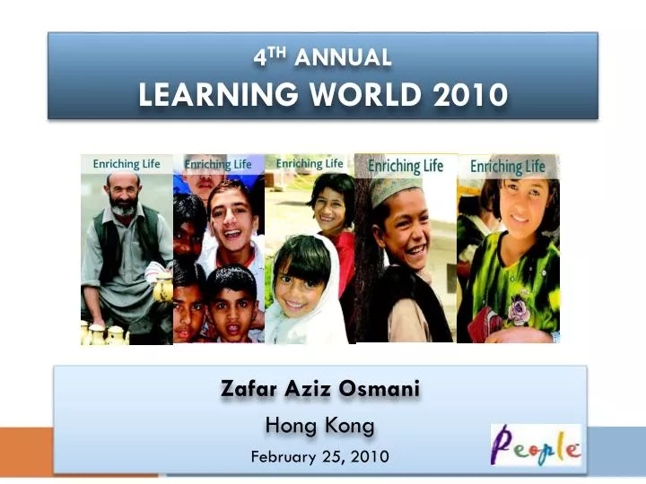 4 th annual learning world 2010