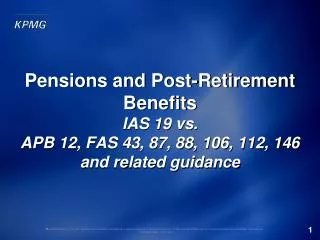 Overview of Accounting for Defined Benefit Plans Under IFRS