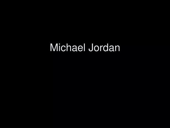 michael jordan