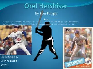 Orel Hershiser