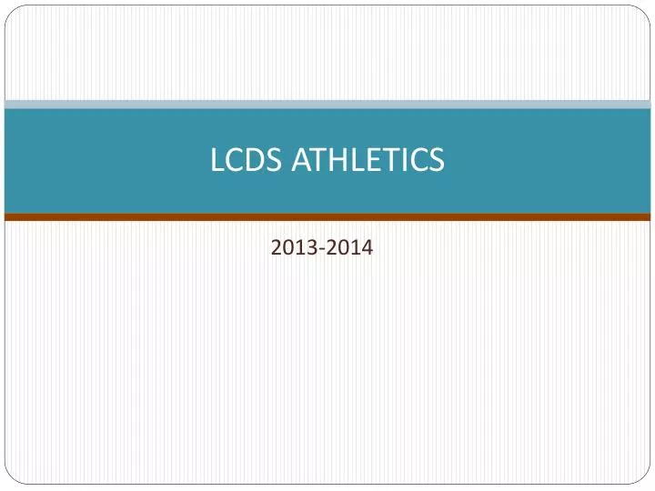 lcds athletics