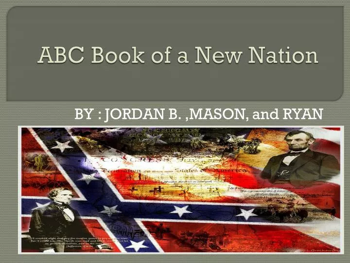 abc book of a new nation
