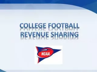 College football revenue sharing