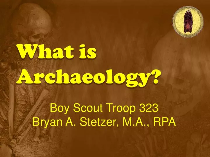 what is archaeology