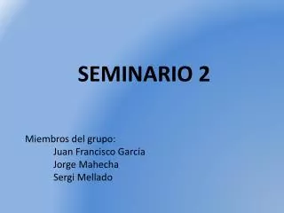 seminario 2