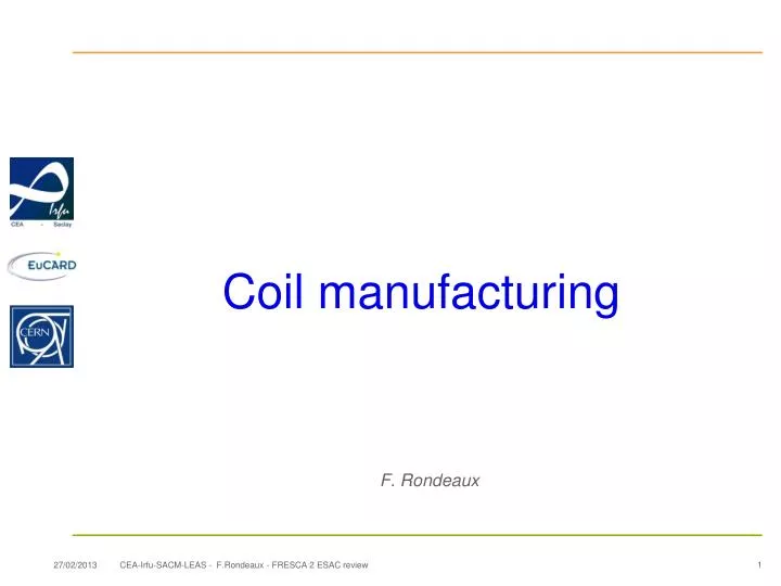 coil manufacturing