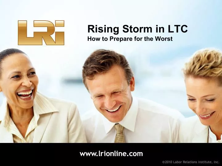 rising storm in ltc how to prepare for the worst